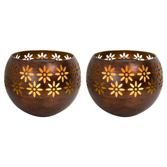 Original Solar Fire Bowl Bronze Copper - 2 Pack