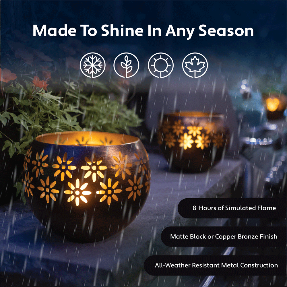 Solar Fire Bowl® Original – Matte Black