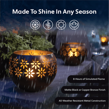 Solar Fire Bowl® Original – Matte Black