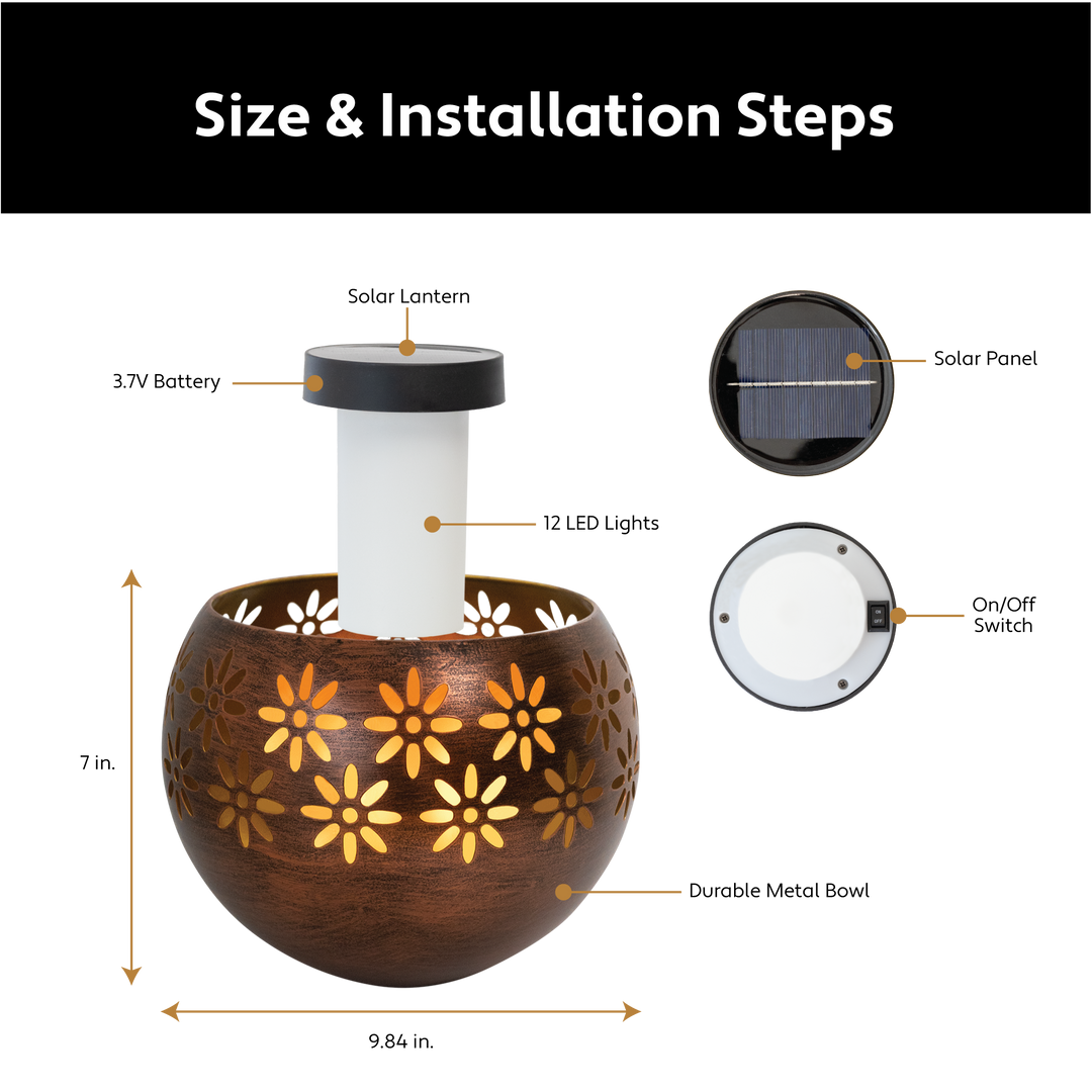 Original Solar Fire Bowl® Bronze Copper